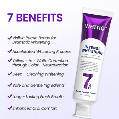 WHITIQ™ 7-Pro Intense Whitening Toothpaste