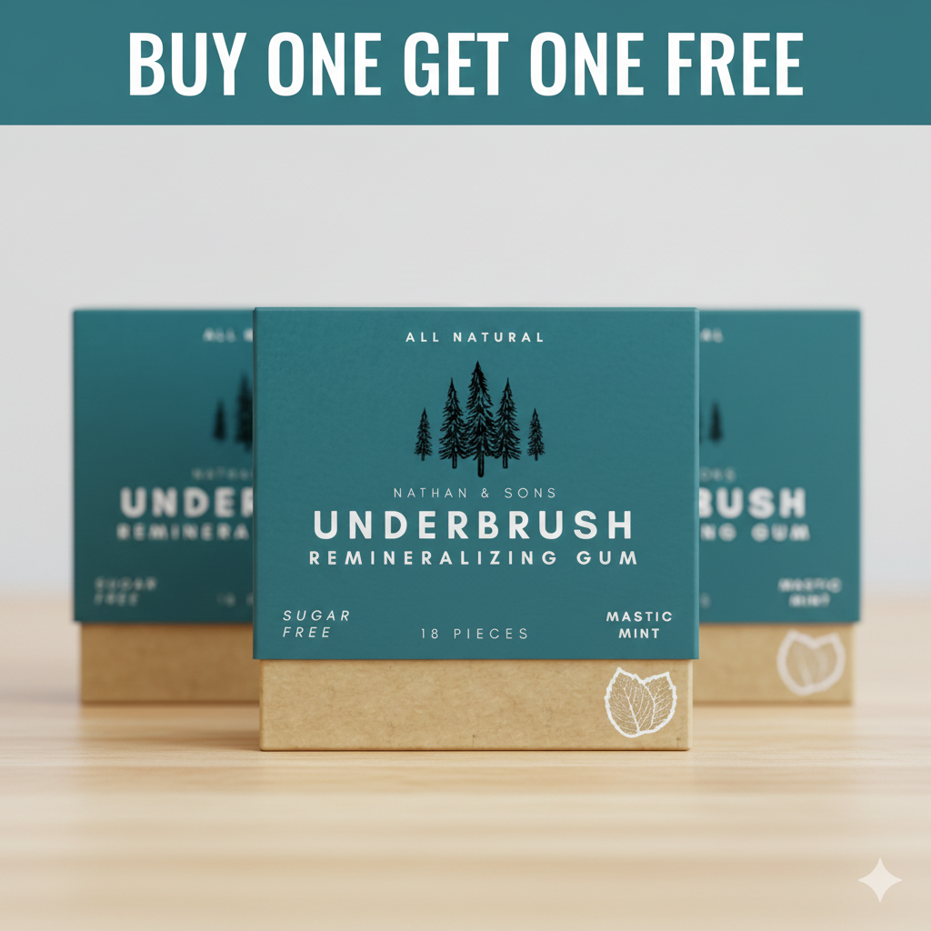 WHITIQ™ Organic Fresh Breath Remineralized Gum