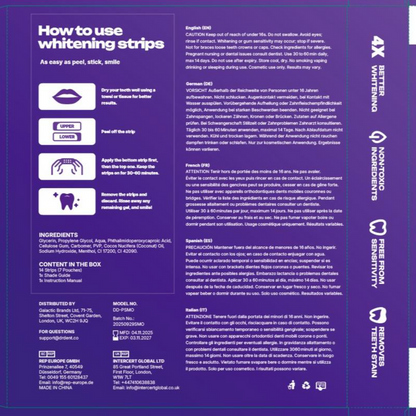 Whitiq™ Color-Correct Whitening Strips